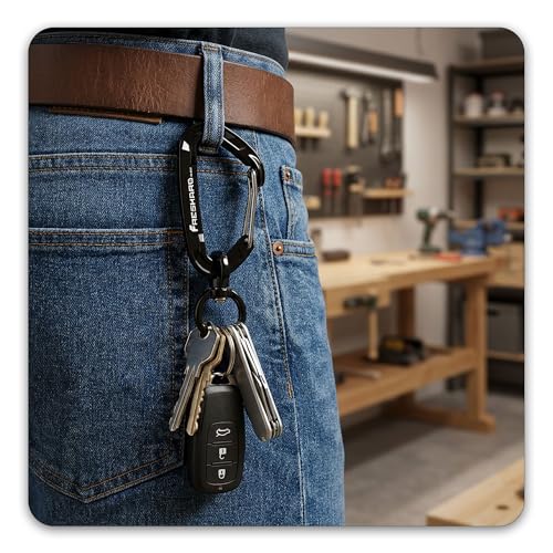 Nano Carabiner Clips - 5pcs Lightweight & Durable, Rainbow