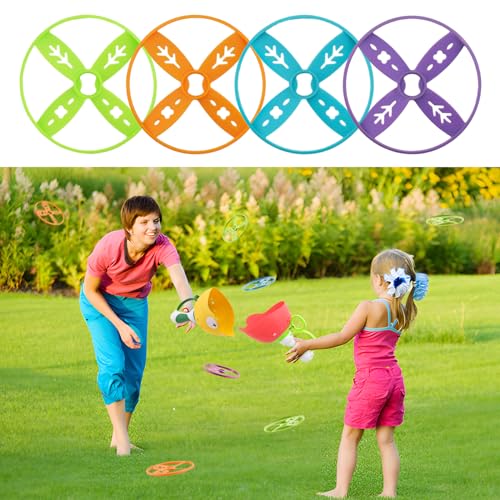 Outside Toys for Kids Ages 4-8- Flying Discs Supplement Set, 24 Pack