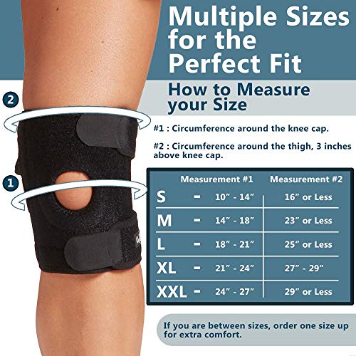 ComfiLife Medium Knee Brace for Pain Relief, Support & Injury Recovery