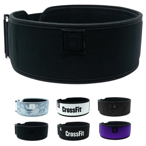 2POOD 4" Weightlifting Belt | CrossFit® Weightlifting Belt | 4-inch Wide and Built for Support, Flexibility, and The Ability to Cross Train Easily