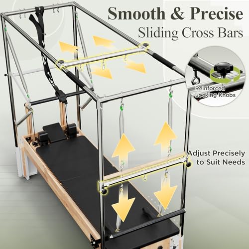 Pilates Reformer Cadillac Machine with Trapeze & Jumpboard