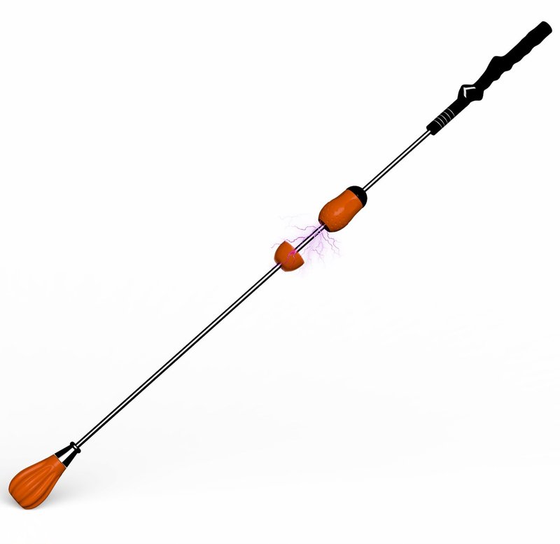Golf Swing Trainer Aid, Adjustable Golf Training Aid with 5 Resistance Levels, Ergonomic Golf Grip, Realistic Swing Sound – Perfect for Improving Swing Accuracy, Muscle Strength for All Ages