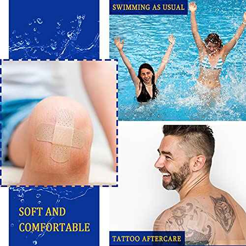 Tattoo Bandage Wrap - 9 Rolls in 2, 4, & 6 Inch Sizes