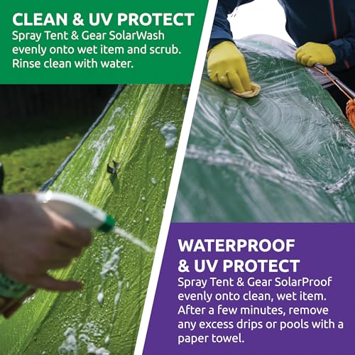 Tent & Gear Care Duo-Pack: Cleaner & Waterproofing Spray
