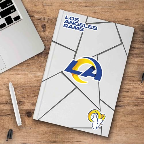 NFL Team Decal 3-Pack - Los Angeles Rams - Blue