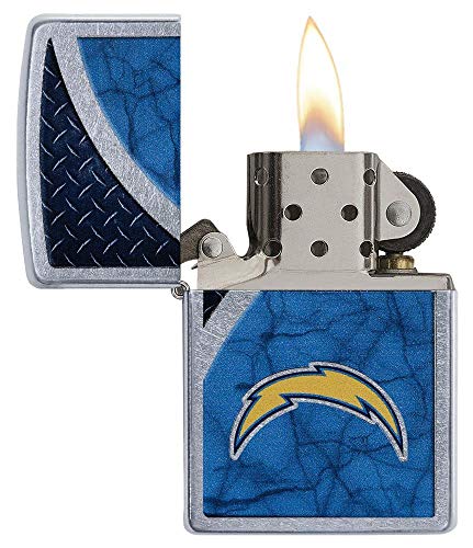 NFL San Diego Chargers Windproof Pocket Lighter - Chrome