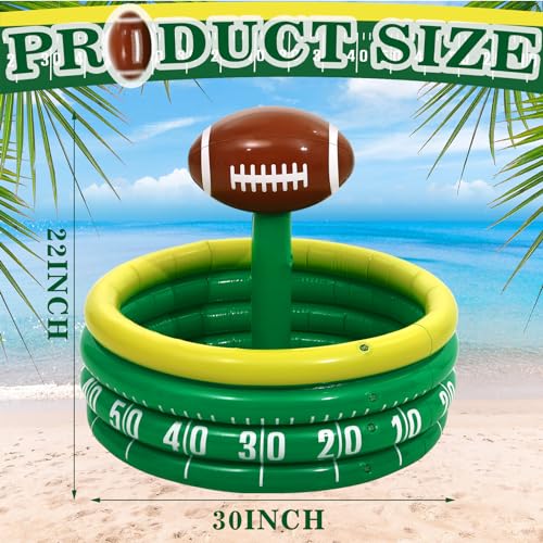 Bencailor Rugby Inflatable Cooler – Large Party Drink Cooler, Dark Green