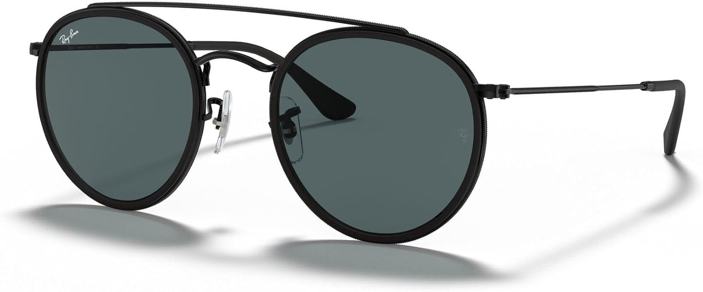 Ray-Ban Round Sunglasses - RB3647N Double Bridge Design | Stylish & Durable Eyewear