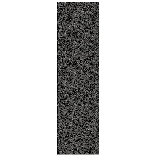 Skateboard Grip Tape 33x9" - Non-Slip Silicone-Carbide Black