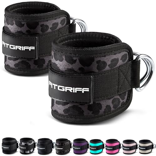Ankle Straps for Cable Machine - Premium Leg Pulley Attachments