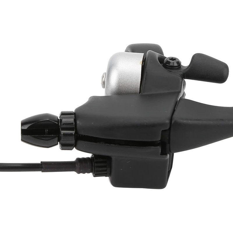 Pissente Brake Level with Bell, 8.5in Electric Scooter Brake Handle Scooter Handlebar Brake Level Replace with for 8.5in Scooter with 22mm Handle Diameter and Wire Pull Brake