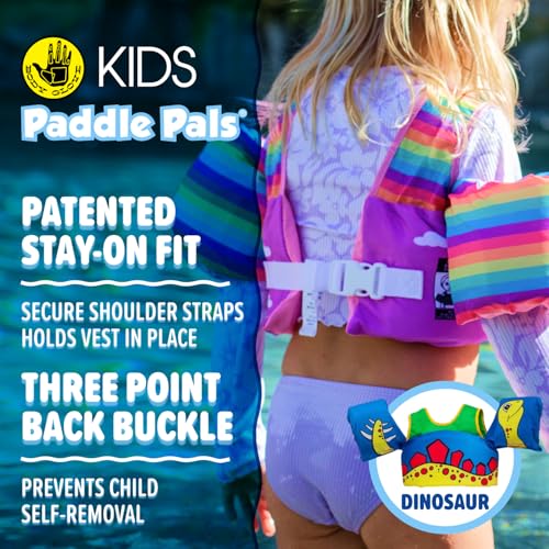 Learn to Swim Life Vest for Kids 33-55 lbs - Octopus Drummer