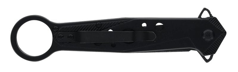 Smith&Wesson M&P Folding Spear Point Featuring 8Cr13MoV Stainless Steel And Ergonomic Finger Loop Designed For EDC And Quick Deployment