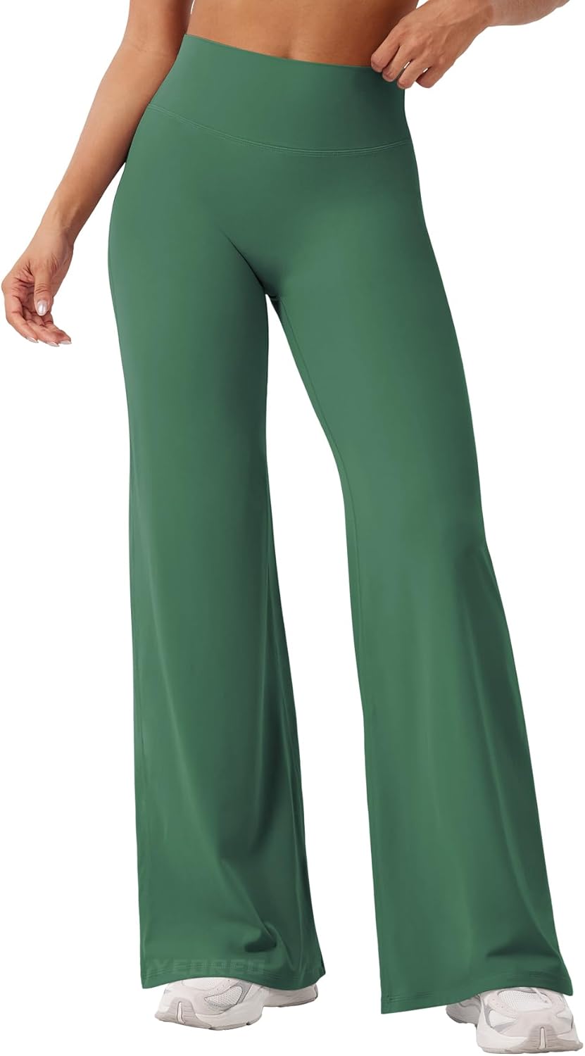 YEOREO Women's High Waist Workout Leggings - No Front Seam, Buttery Soft Gym Yoga Pants | 29"-35" Sizes