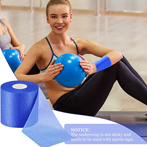 Sports Foam Underwrap Tape 30 Yards, 2.76-Inch Athletic Wrap for Wrists & Knees