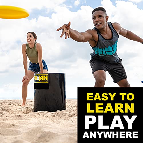 Kan Jam Disc Toss Game - Outdoor Fun for 4 Players