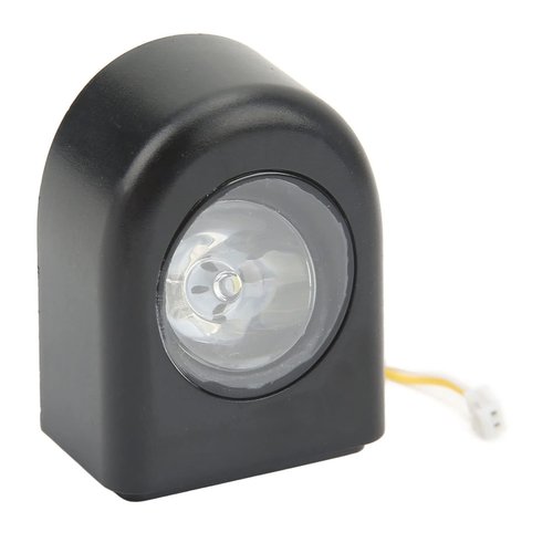 equlup Electric Scooter LED Headlight, Water Proof Night Riding Warning Safety Lamp 6M Irradiation Range Front Light Spotlight for M365 M365PRO