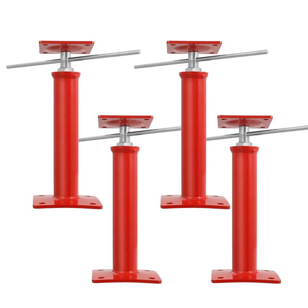 Hocamel 4PCS House Jacks for Leveling Crawlspace 11''-16''Adjustable Support Jack，Floor Jacks,for Cellar Ceiling,9920-6860 lbs