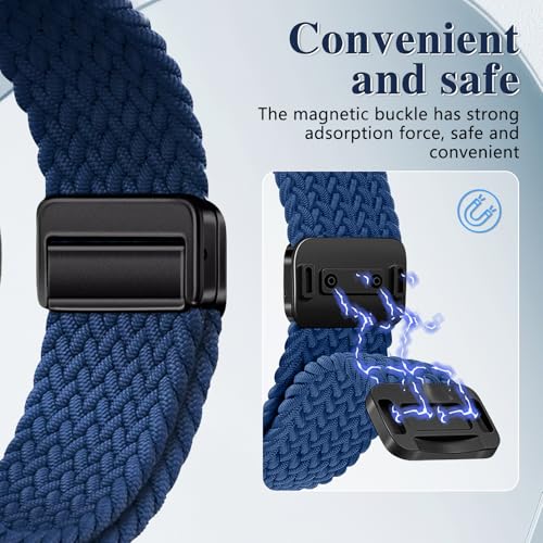 20mm Nylon Band for Garmin Forerunner - Atlantic Blue