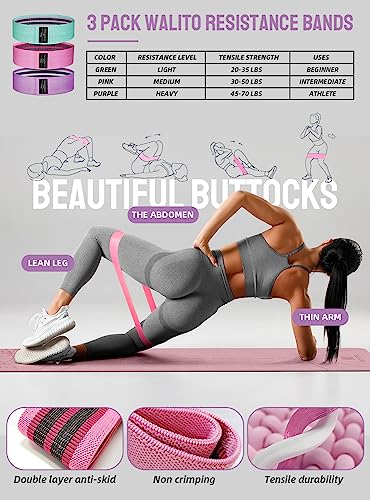 Thick Yoga Mat Set - 8mm High Density with Strap, Blocks & Bands - Purple & Pink