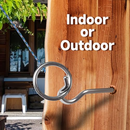 Stainless Steel Hook and Ring Toss Game DIY Kit