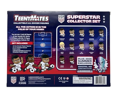 Team USA Soccer 2026 Action Figures Box Set - Teenymates