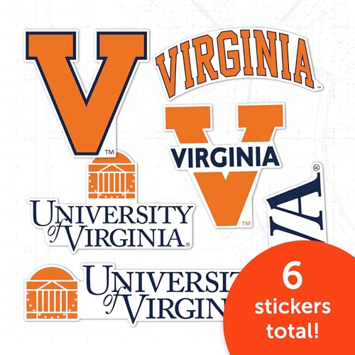 UVA Virginia Cavaliers Vinyl Decal Sticker - Premium Quality