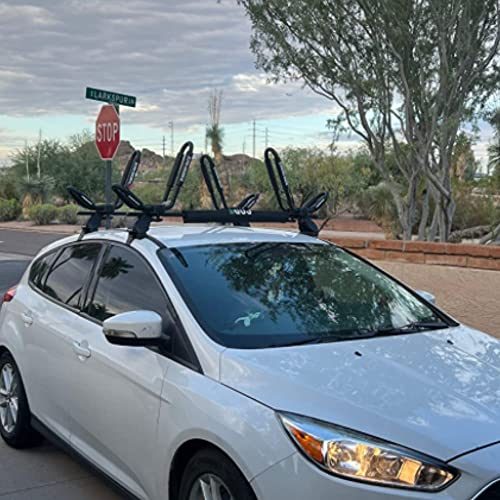19-Inch Roof Rack Pads for Surfboards, Kayaks & SUPs - Set of 2