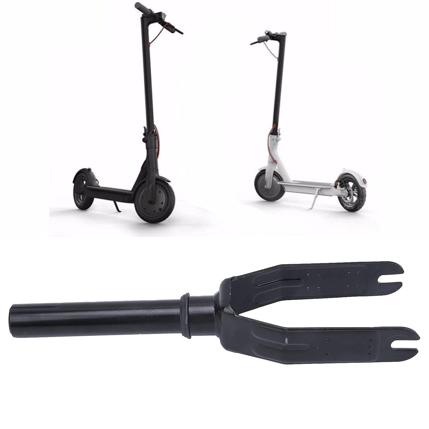 equlup Scooter Fork, 172x33.5mm/6.8x1.3in Front Fork Replaced Part Aluminum Alloy Electric Scooter Accessory for M365 M365PRO PRO2 1S Lite, Easy to Install