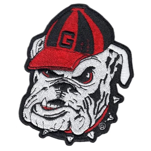 Georgia Bulldogs Logo Patch - Iron-On or Sew-On