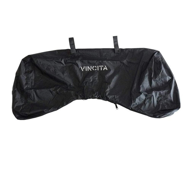 Vincita Waterproof Durable Bike Handlebar Cover – Rain Cover for Road Bicycles, Outdoor Storage Protection from Dust, Rain, Wind & Sunlight (Black)