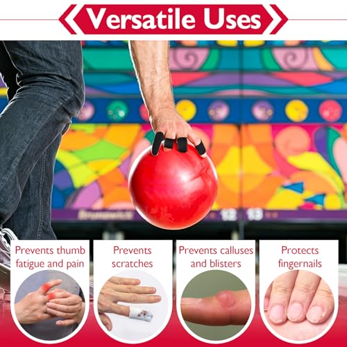 Bowling Thumb Tape - 100 Pack Breathable Elastic Finger Protection