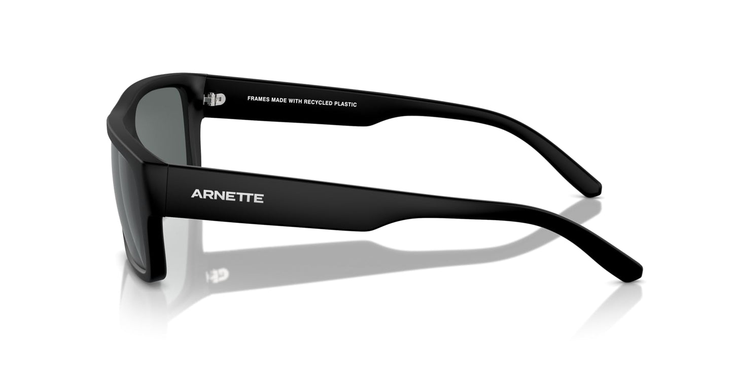 ARNETTE Sunglasses AN 4338 290081 Phoxer Matte Recycled Black Po