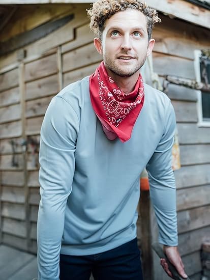 Insect Repellent Bandana - Light Blue - 1 Count