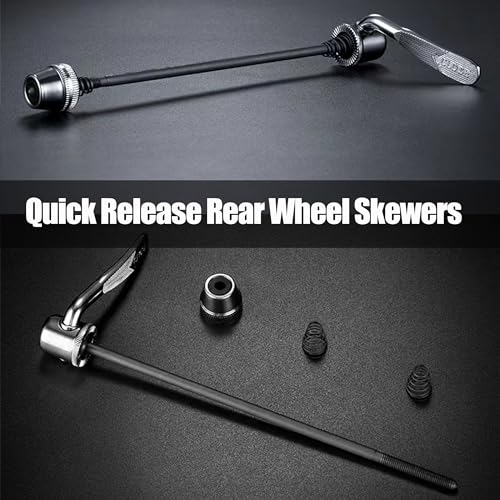 Quick Release Rear Wheel Skewers for Indoor Bicycle Trainers
