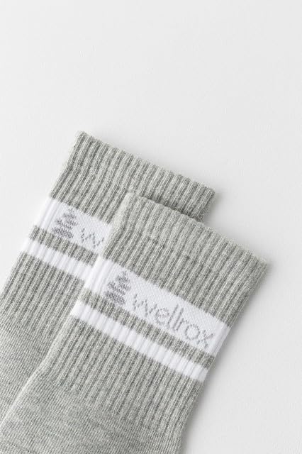 Women's Non-Slip Yoga Grip Socks - Small / Grey - Comfort & Stability