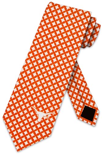 Texas Longhorns Diamante Silk Necktie - Men's Ties