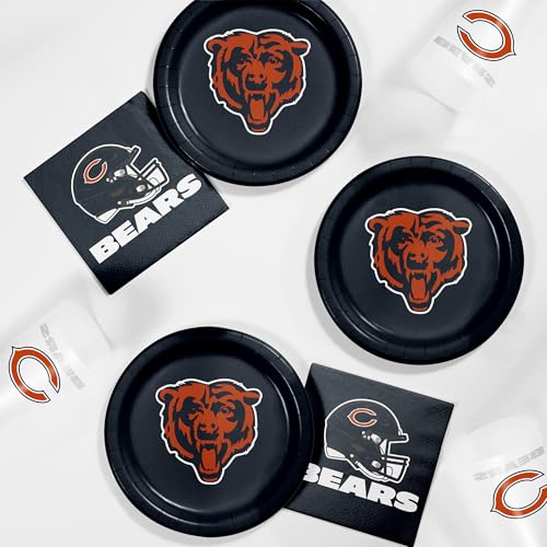 Chicago Bears Tailgating Kit - 48 Piece Set for 16 Fans