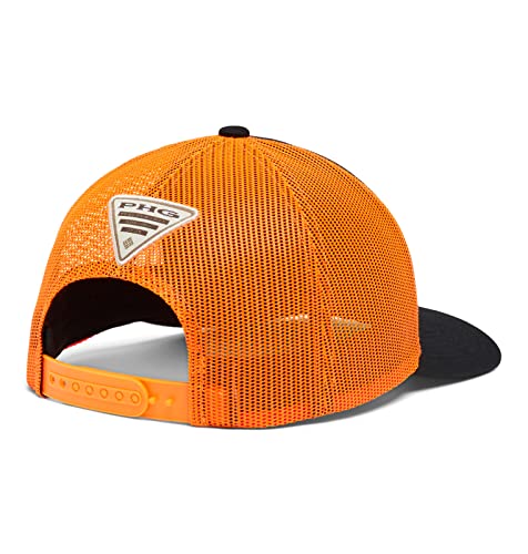 Columbia Black Blaze PHG Game Flag Mesh Snapback Hat - One Size