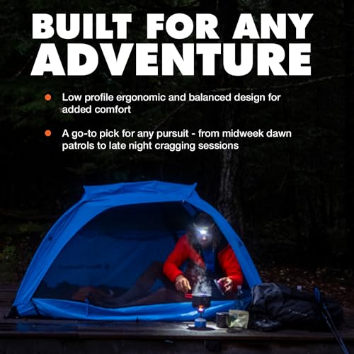 400 Lumen Headlamp - Dimmable, Waterproof, BD Graphite