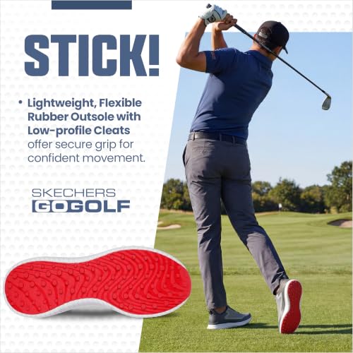 Men's Slip-Ins Golf Shoes - Grey