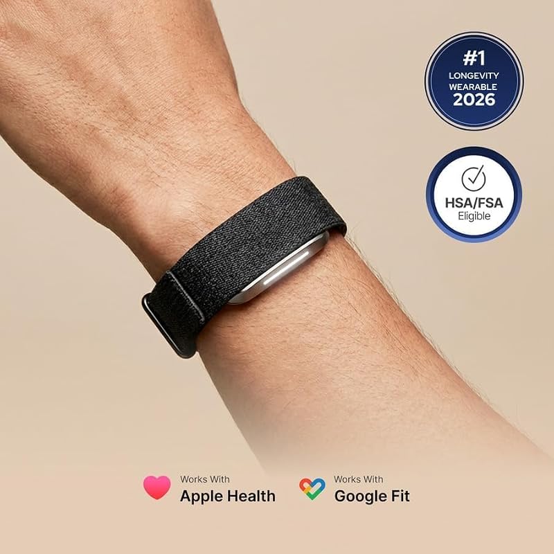 Longevity Activity Tracker Band 2.0 - Waterproof & Versatile