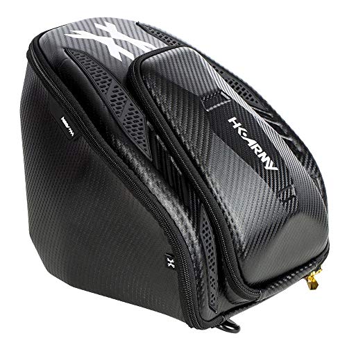 HK Army Exo Goggle Case - Black Carbon Fiber, Paintball Goggles Storage