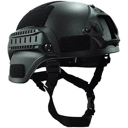 OneTigris Airsoft Helmet MICH 2000 with Adjustable Padding & Mounts