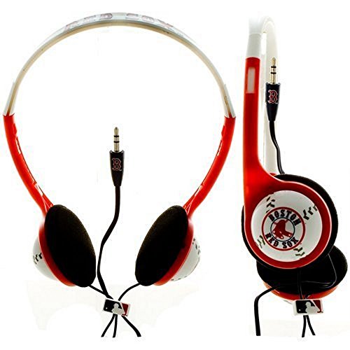 Boston Red Sox Over-Ear Headphones with Team Logo