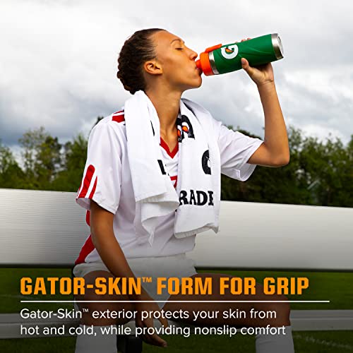 Gatorade 26oz Stainless Steel Sports Water Bottle - Black