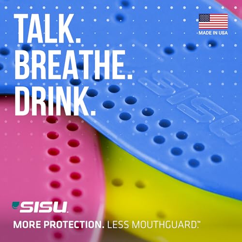 Aero Mouthguard - Ultra Slim, Remoldable, Non-Toxic Protection for Lacrosse, Football, and Hockey
