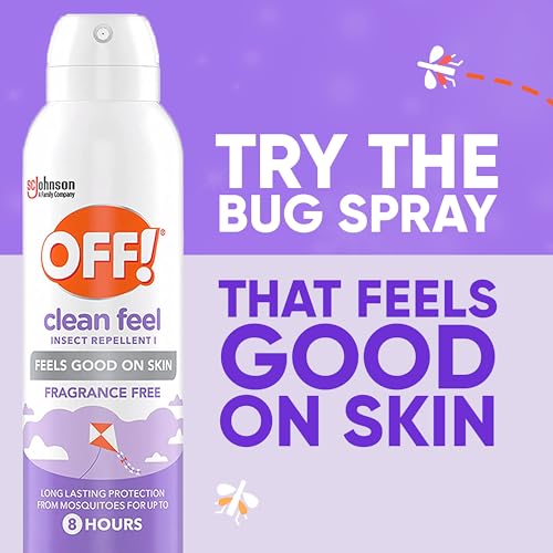 Insect Repellent Spray - 20% Picaridin, DEET-Free, 5 oz, Pack of 2