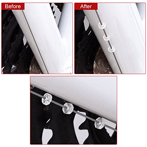 Complete Bicycle Brake Cable & Shift Cable Kit - 8 Pcs