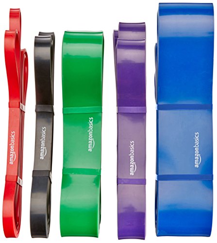 Resistance Pull-Up Bands - 1/2 Inch (10-35 lbs) for Exercise & Stretching